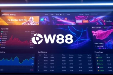 Navigate W88's betting platform for competitive odds and live casino action seamlessly.