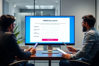 Efficient udyam registration process for MSMEs with entrepreneurs using online portal, detailed documentation submission, and guide instructions.