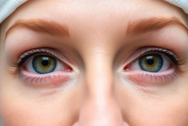 Oberlidstraffung Zürich: Before and after eyelid correction for a youthful, refreshed look.