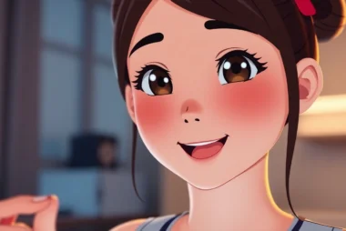 Engaging AI girlfriend chat session displayed on a smartphone, highlighting personalized virtual companionship and realistic interactions for users seeking emotional connection.