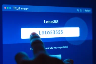 Secure Lotus365 Login screen with user entering credentials on a modern device, highlighting ease and safety of login process for users.