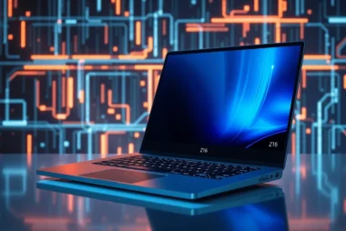High-performance z16 laptop with sleek design and advanced technology for professional users