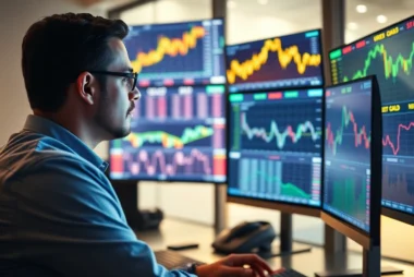 Stay updated with the best stock trading news as traders analyze market charts in a