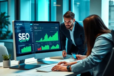 High-quality team optimizing their rank your website through detailed SEO analysis and