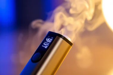 Hitz 2g reviews httpshitzcalifornia.comshop shown on a vape device with clear display and