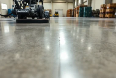 Professional concrete grinding Birmingham service transforming rough floors into smooth,